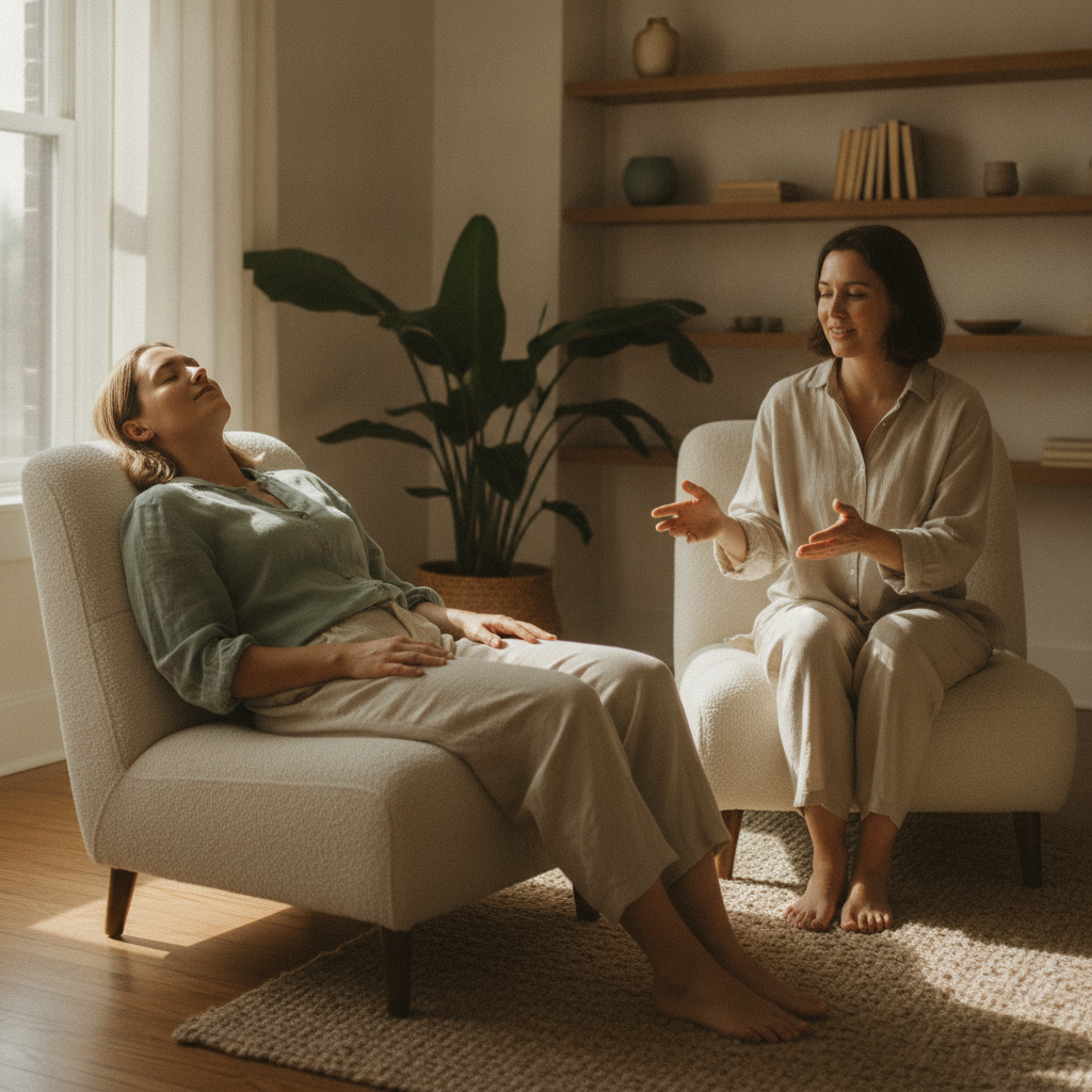 Relaxed client with